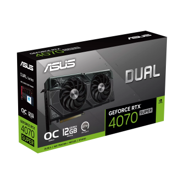 ASUS Dual GeForce RTX 4070 SUPER OC Edition 12GB GDDR6X Graphic
